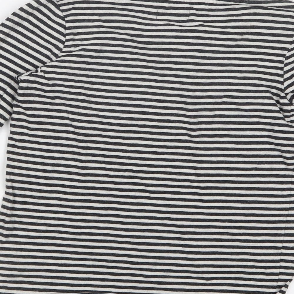 NEXT Girls Black Striped Top Pyjama Top Size 8 Years