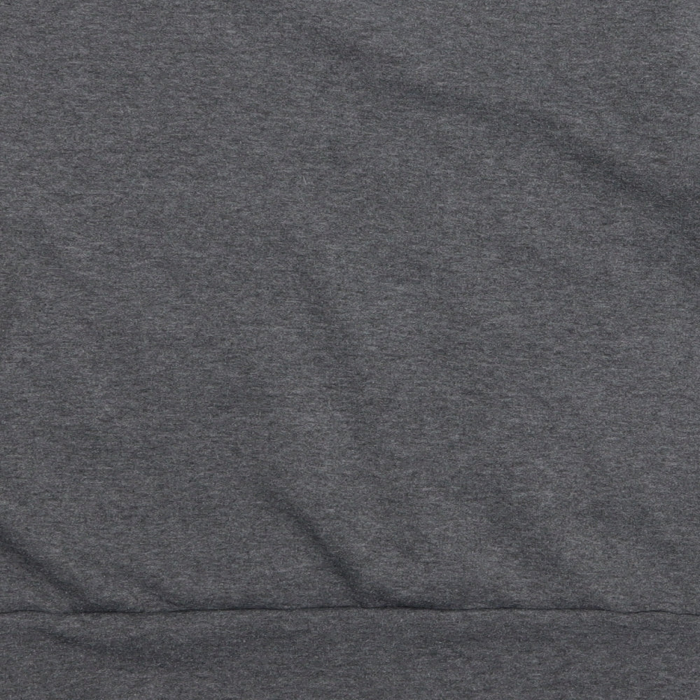 Brand and care label for los andgeles women’s grey jumper, size UK 6