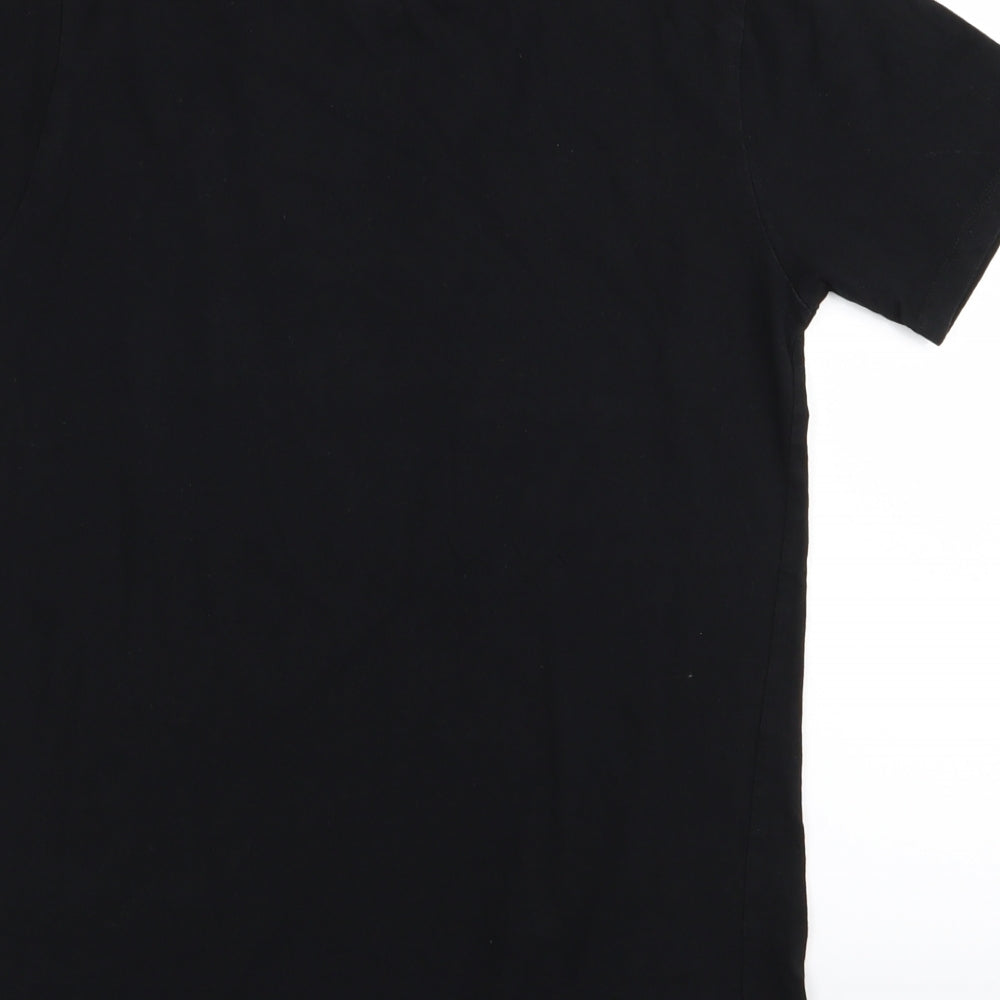 Womens UK Size XS Riverdale Black Basic T-Shirt