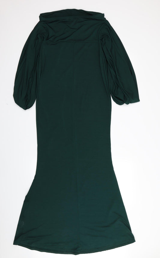 PLT Womens Green Fit & Flare Size 12