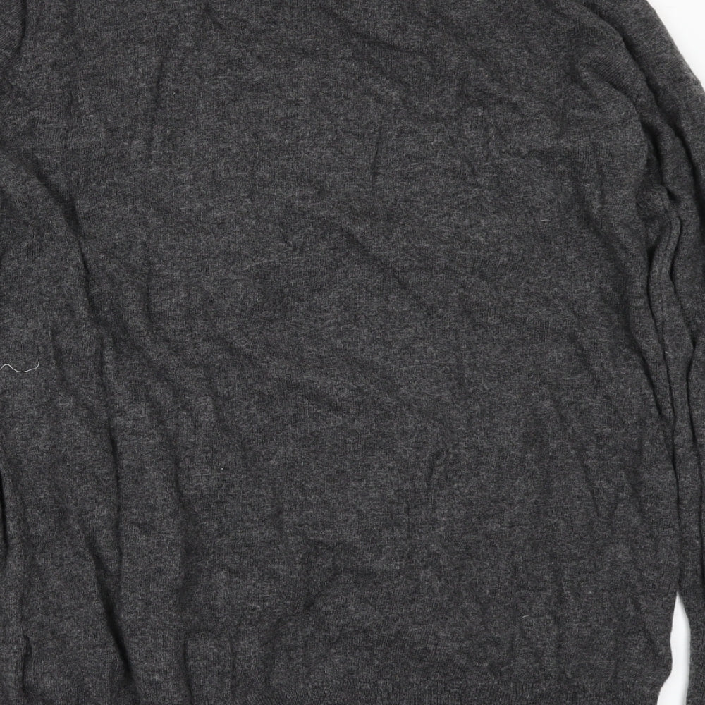 H&M Womens Grey Cardigan Jumper Size S