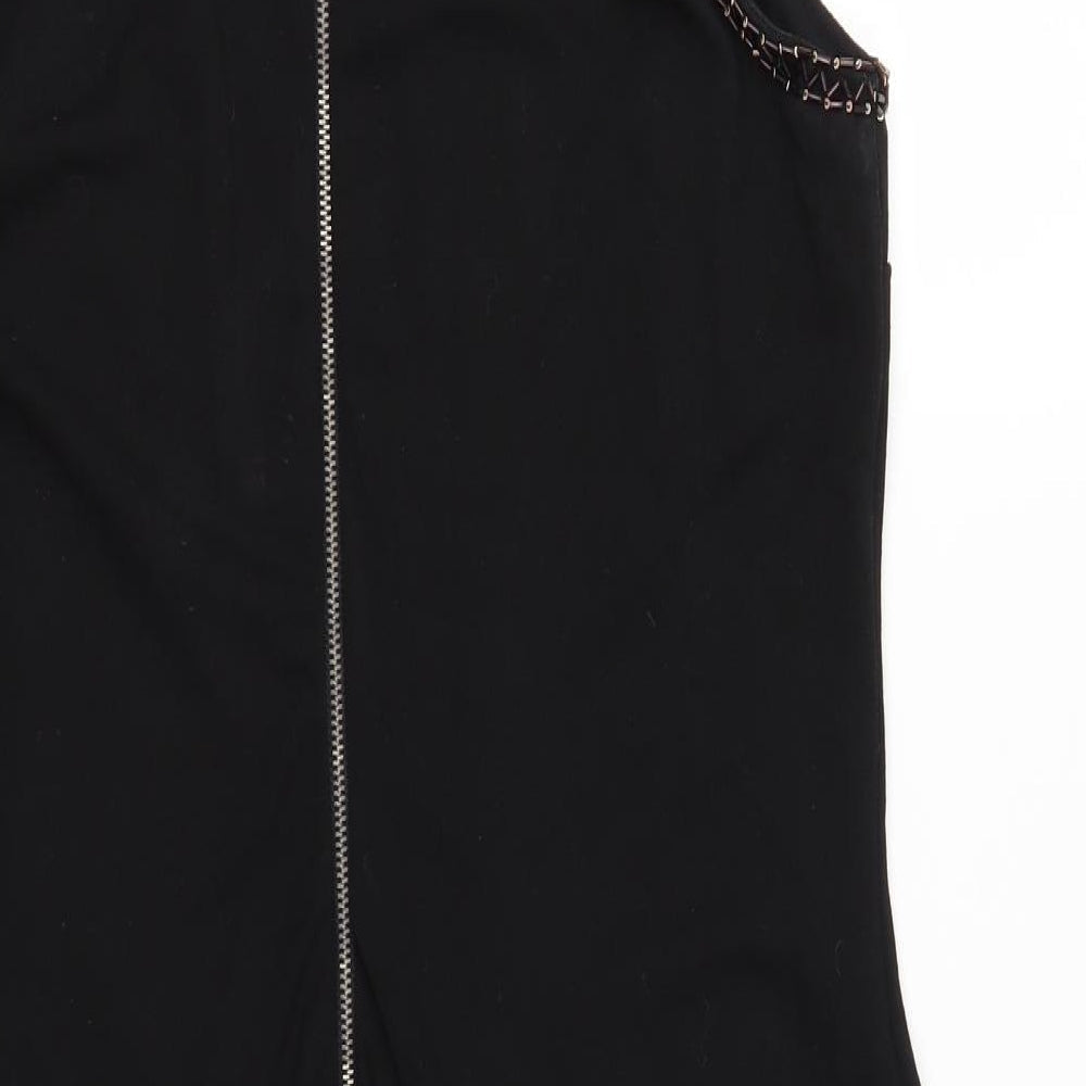 New Look Womens Black Mini Size 14