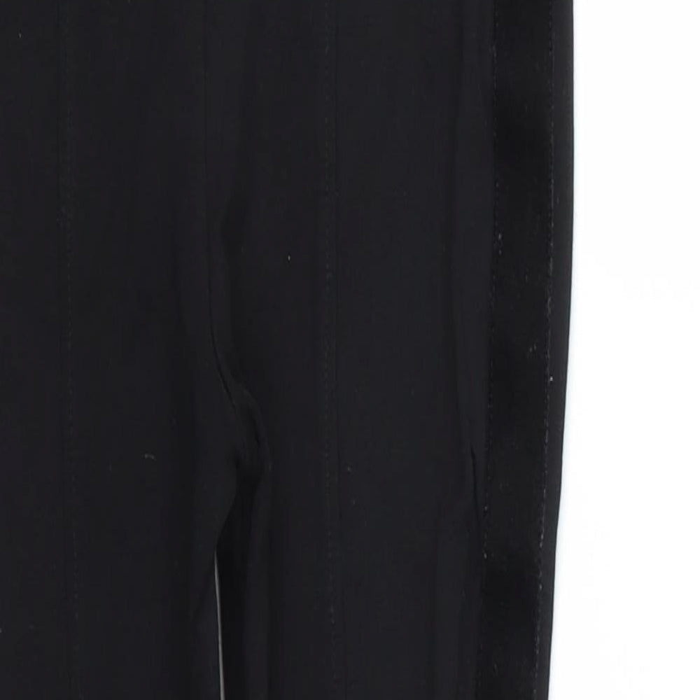 Next Girls Black Jegging Trousers Size 8 Years