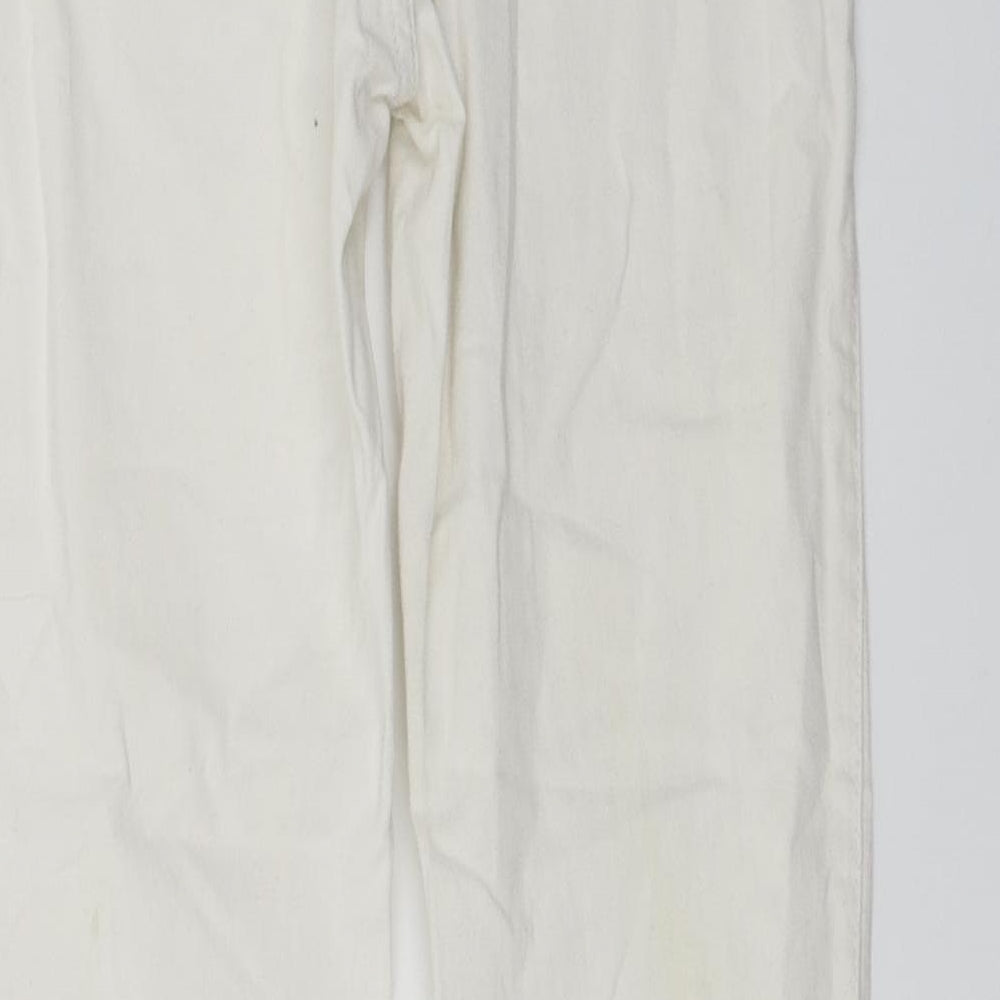 Select Womens White Skinny Jeans Size 8 L27 in