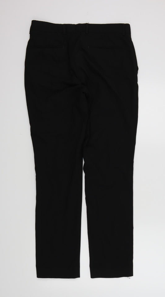 New Look Mens Black Trousers Size 32 L32 in