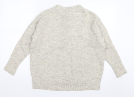 Atmosphere Womens Beige Pullover Jumper Size S