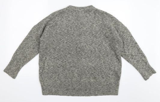 Atmosphere Womens Grey Pullover Jumper Size M