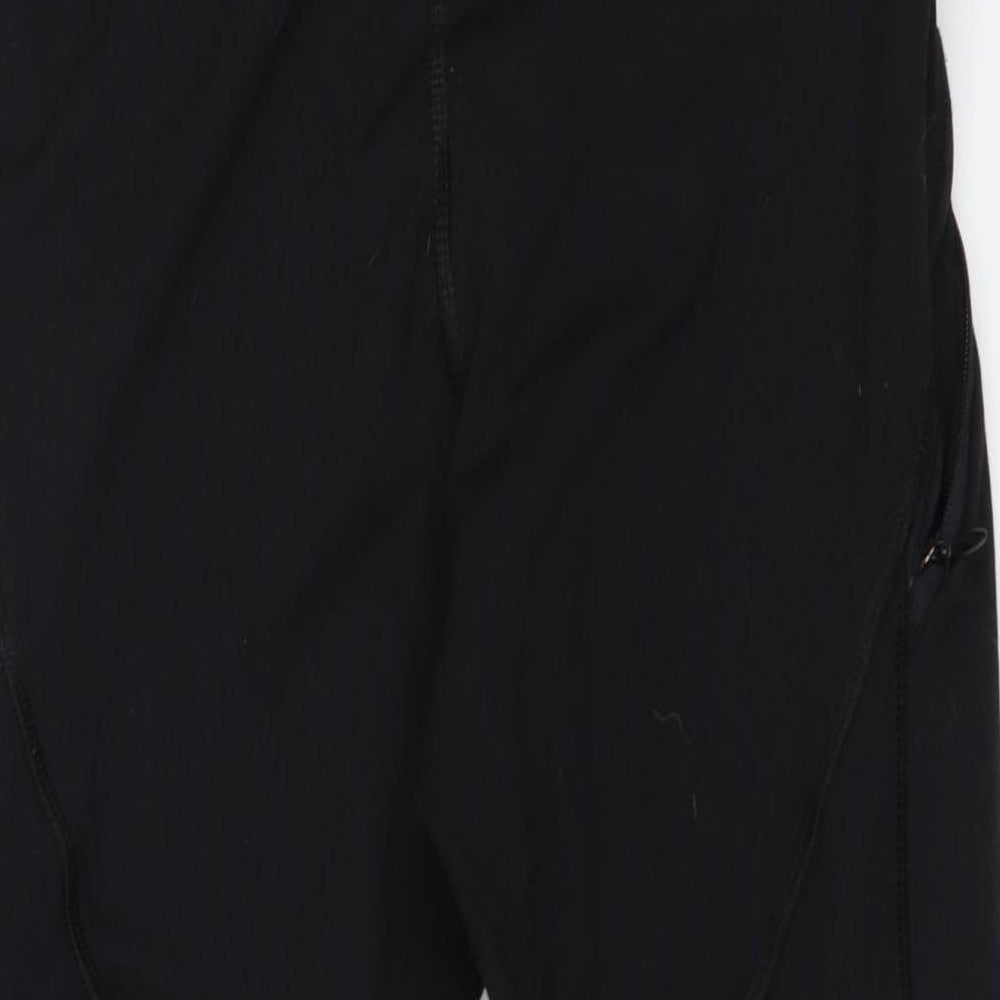 FOREVER 21 Womens Black Cropped Leggings Size S L21 in
