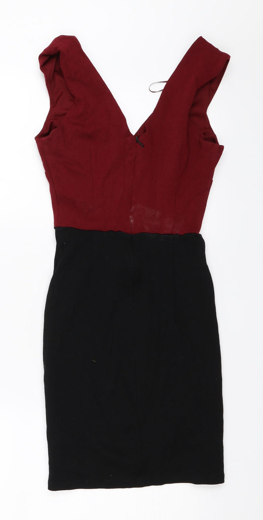 New Look Womens Red Bodycon Size 6