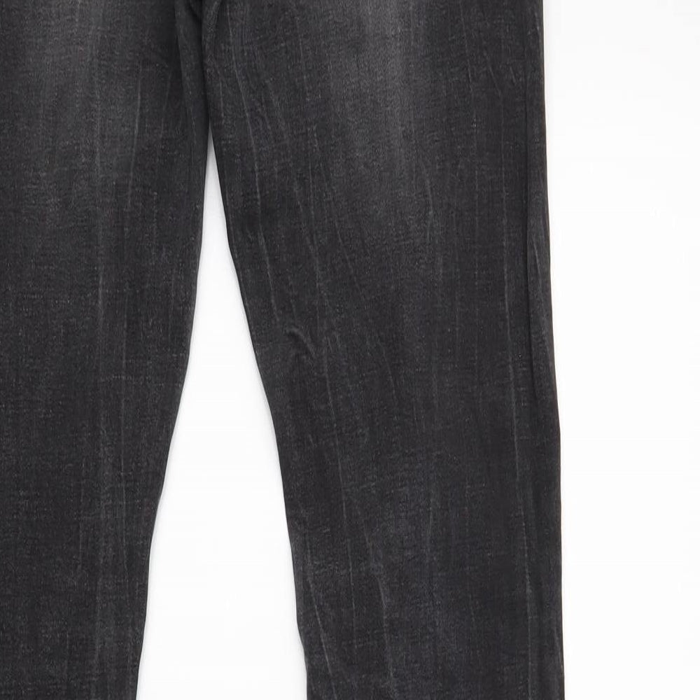 Womens UK Size 12 yes yes Regular Fit Skinny Black Jeans