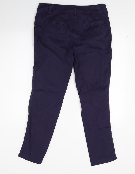 TU Womens Blue Denim Skinny Jeans Size 10 L27 in