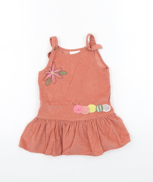 NEXT Girls Orange A-Line Size 9-12 Months