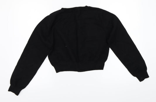 Primark Womens Black Pullover Jumper Size L