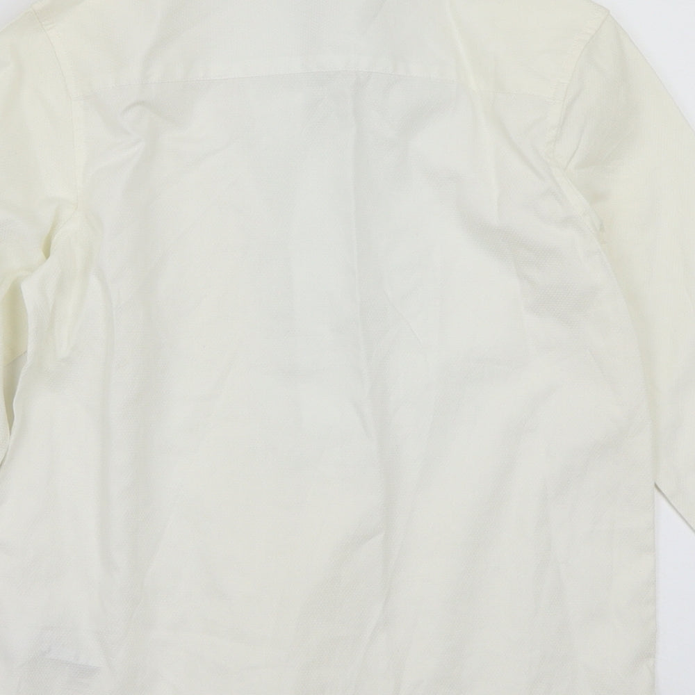 NEXT Girls Ivory Basic Button-Up Size 9 Years