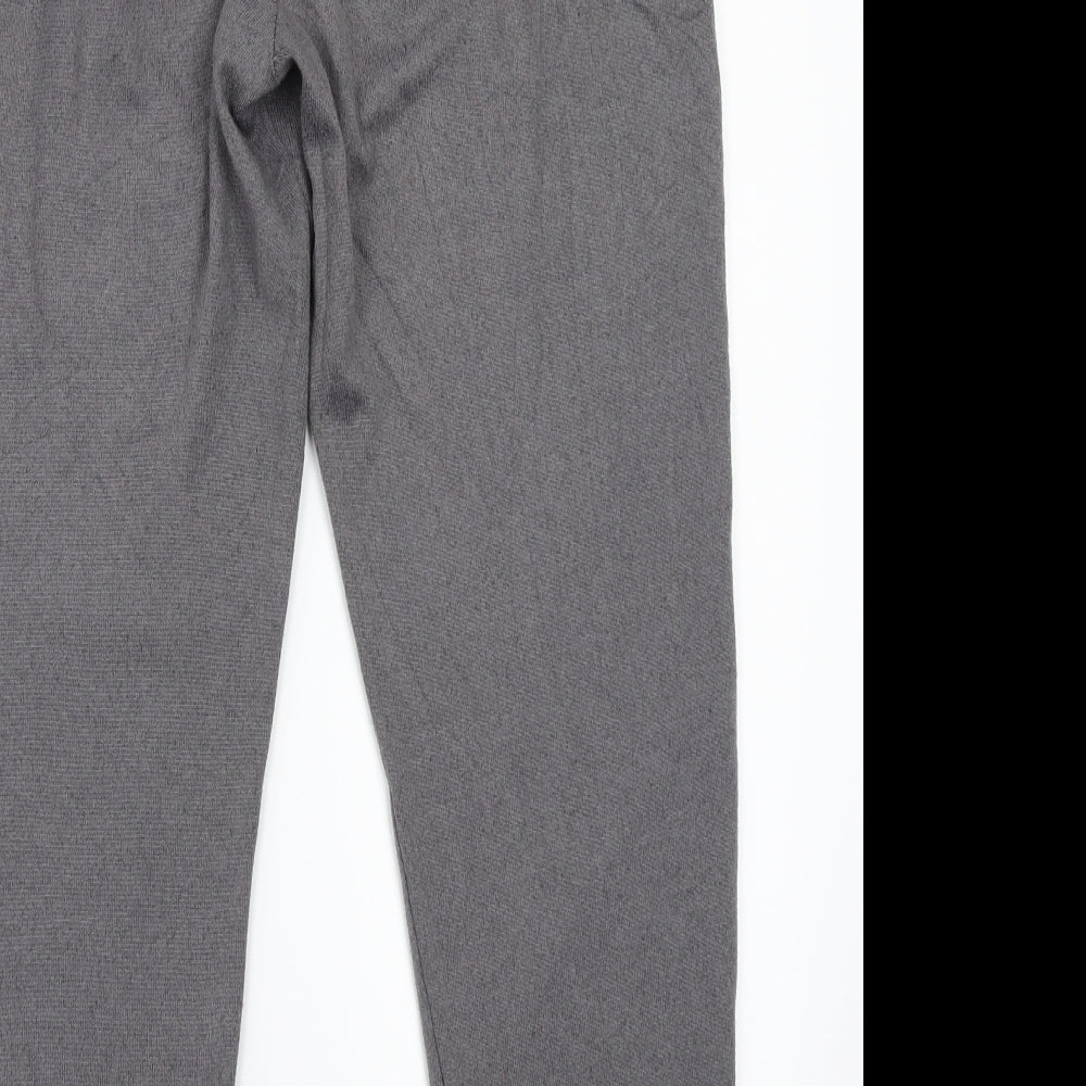 Womens UK Size 12 Arista Regular Fit Sweatpants Grey Trousers
