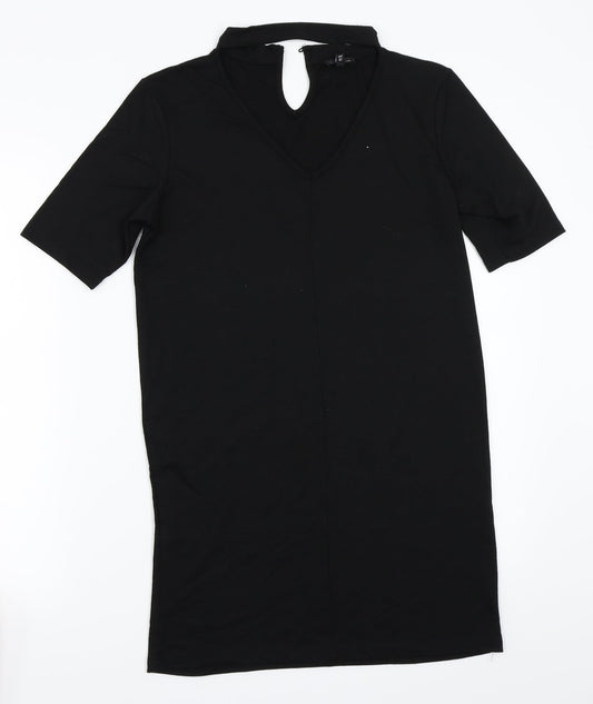 River Island Womens Black A-Line Size 6