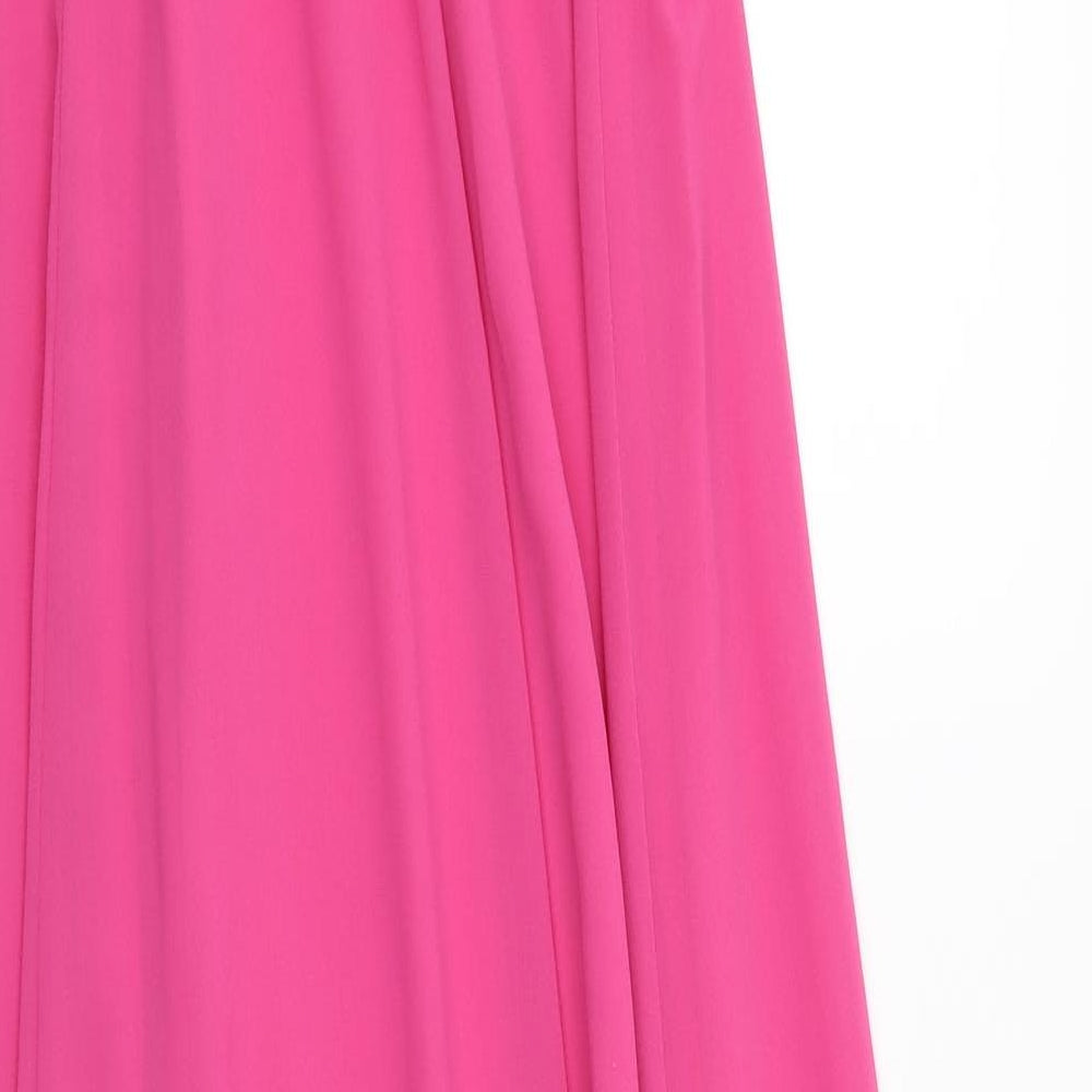 George Womens Pink A-Line Size 8