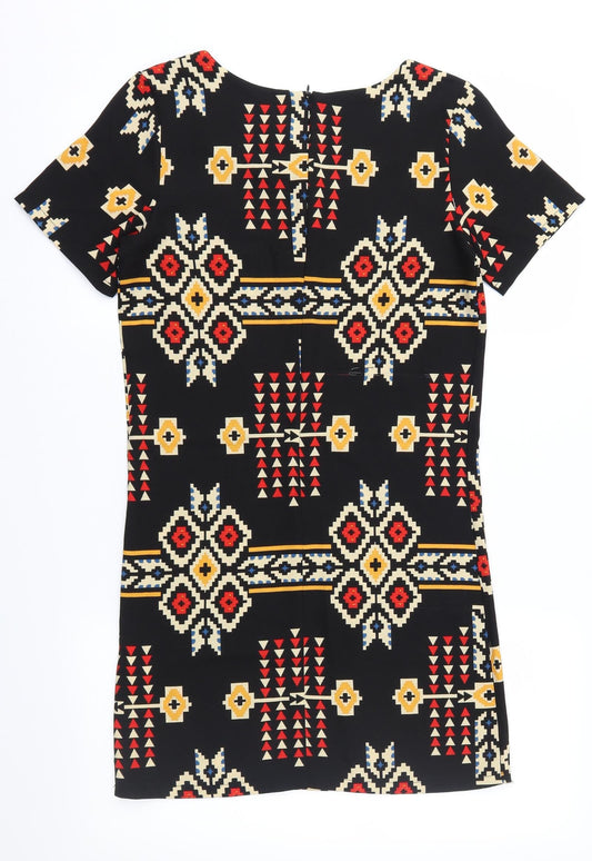New Look Womens Multicoloured Geometric Shift Size 6