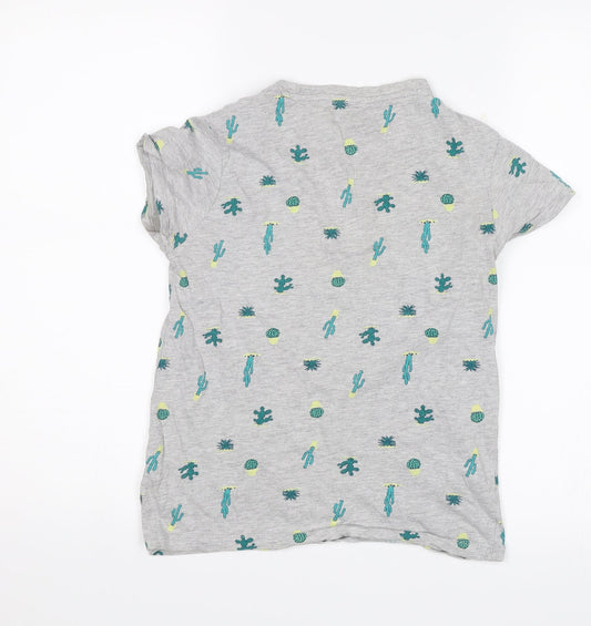 Primark Womens Grey Basic T-Shirt Size 4