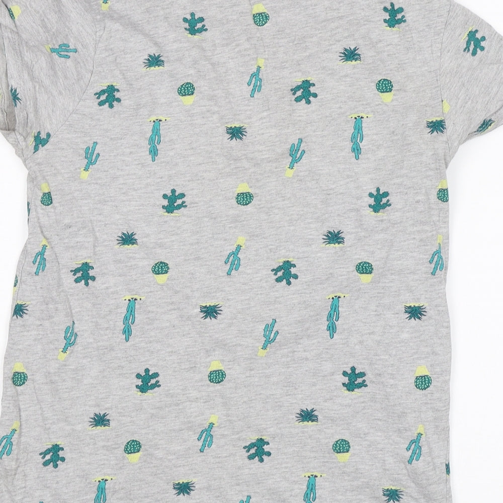 Primark Womens Grey Basic T-Shirt Size 4