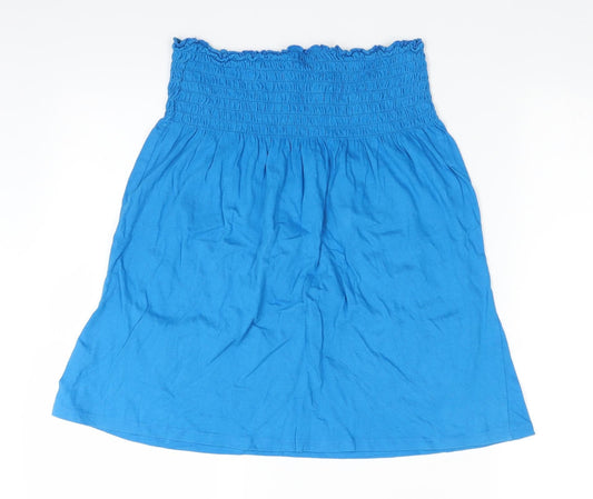 Womens UK Size 14 Atmosphere Blue Basic Blouse
