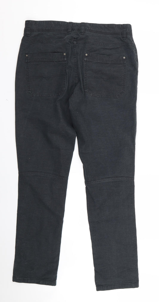 Womens UK Size 14 NEXT Regular Fit Grey Trousers