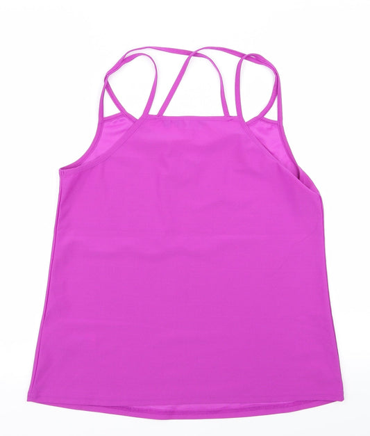 New Look Womens Pink Basic Tank Size 10