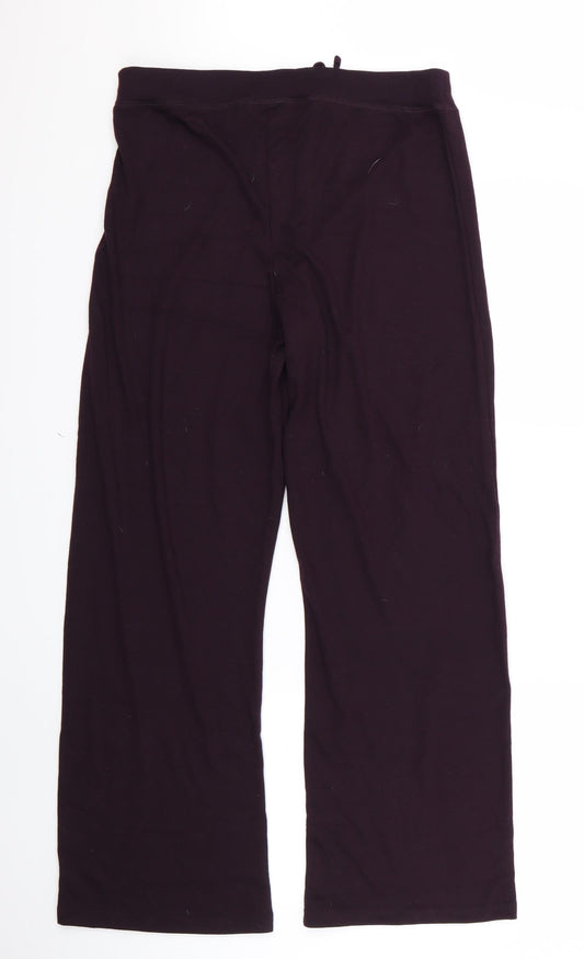 TU Womens Purple Trousers Size 14 L26 in