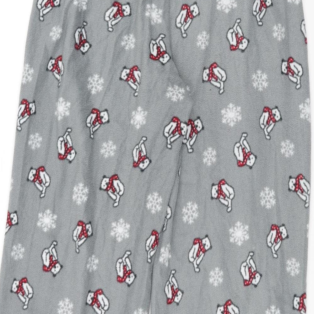 M&Co Womens Grey Sweatpants Trousers Size 10 L25 in