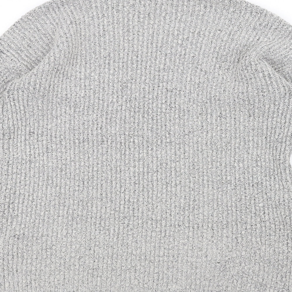 Womens UK Size 10 Atmosphere Grey Basic T-Shirt
