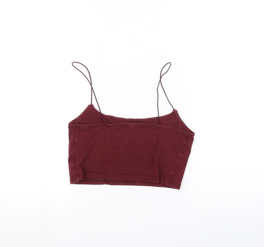 Primark Womens Red Basic T-Shirt Size S