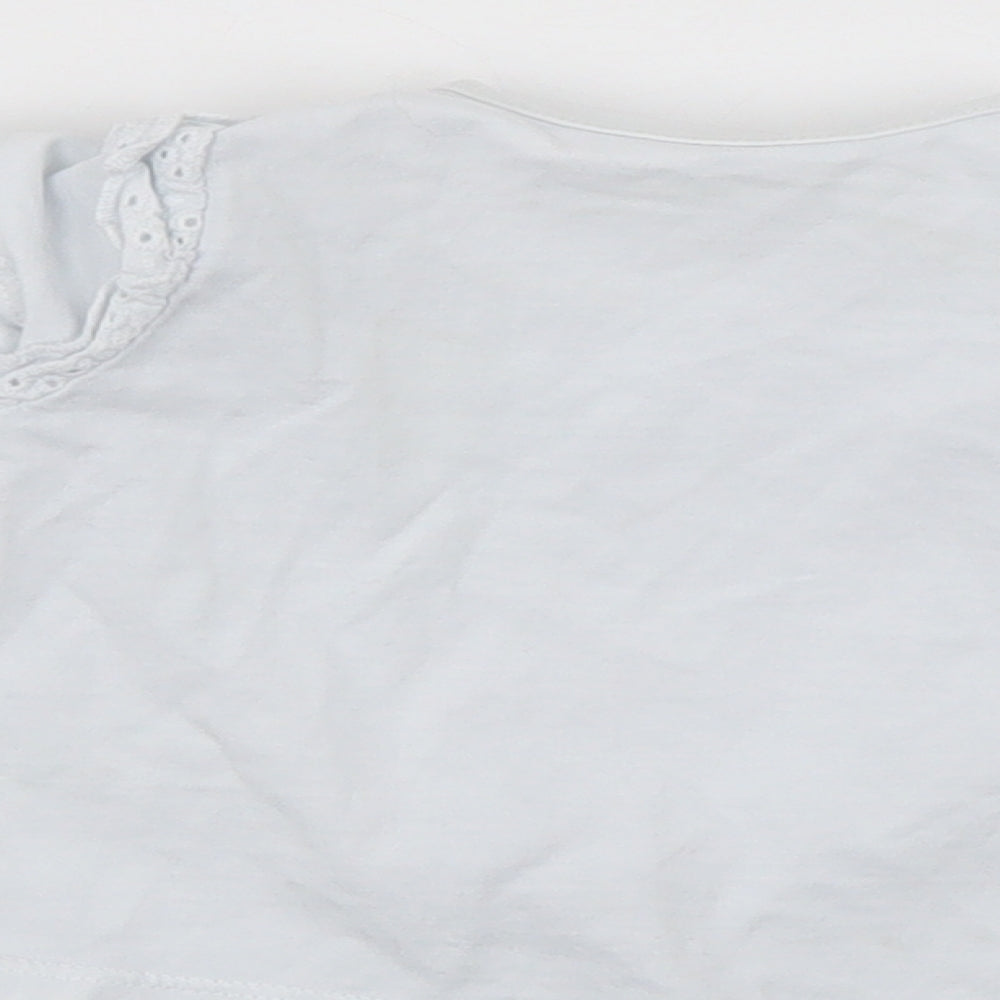 Preworn Baby Blue Basic T-Shirt Size 3-6 Months