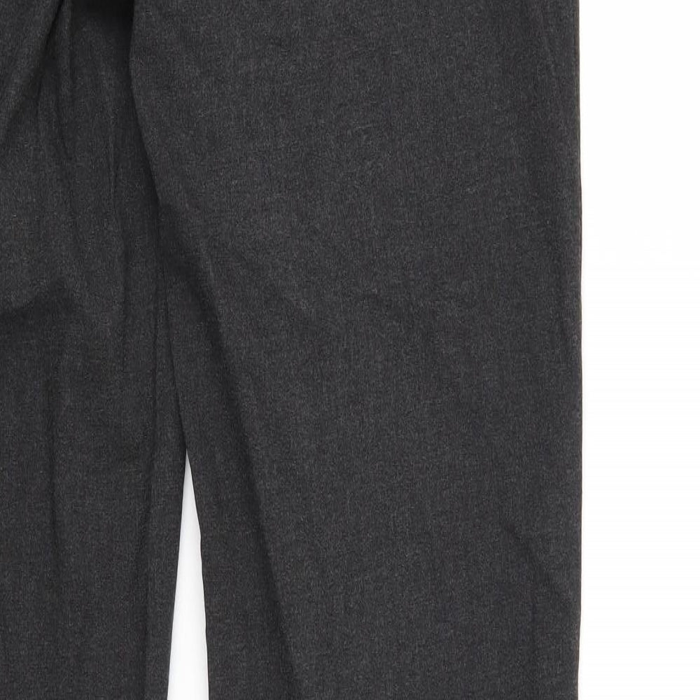 Womens UK Size 12 MICHELE Regular Fit Grey Trousers