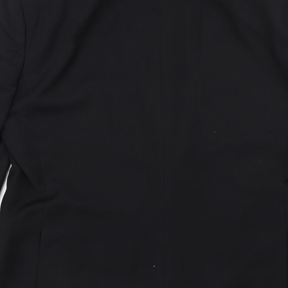 Mens UK Size 44 Limehaus Regular Black Suit Jacket