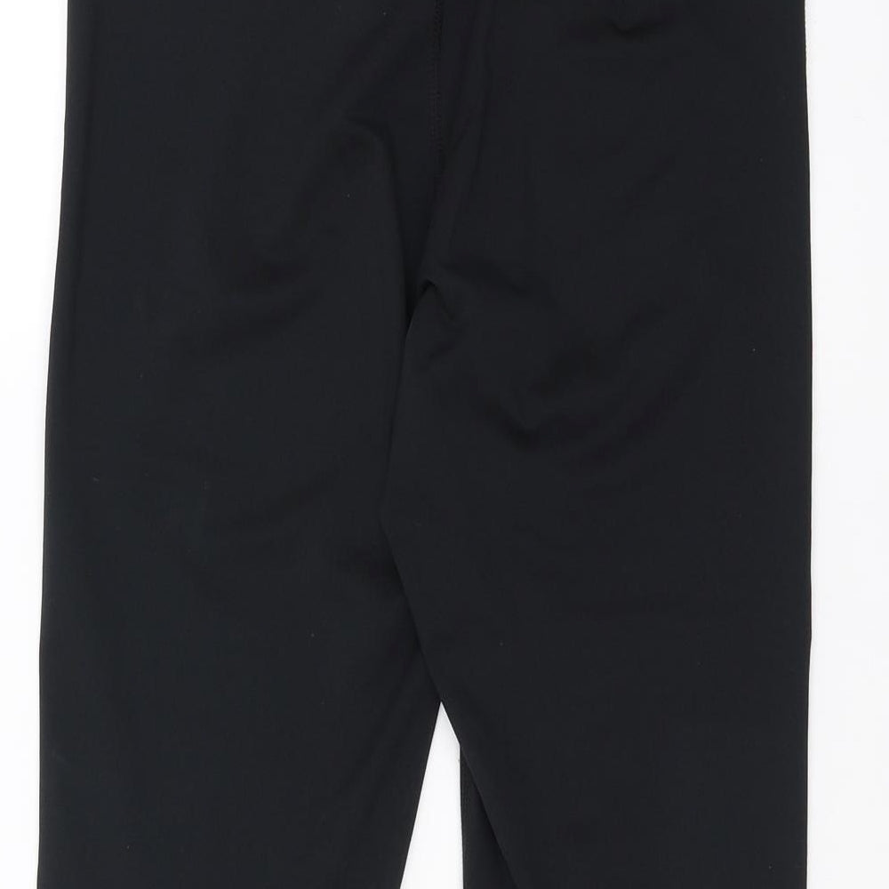 Marks and Spencer Womens Black Cropped Leggings Size 10 L19 in
