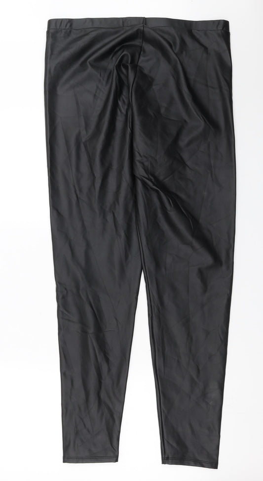 Primark Womens Black Trousers Size L L29 in