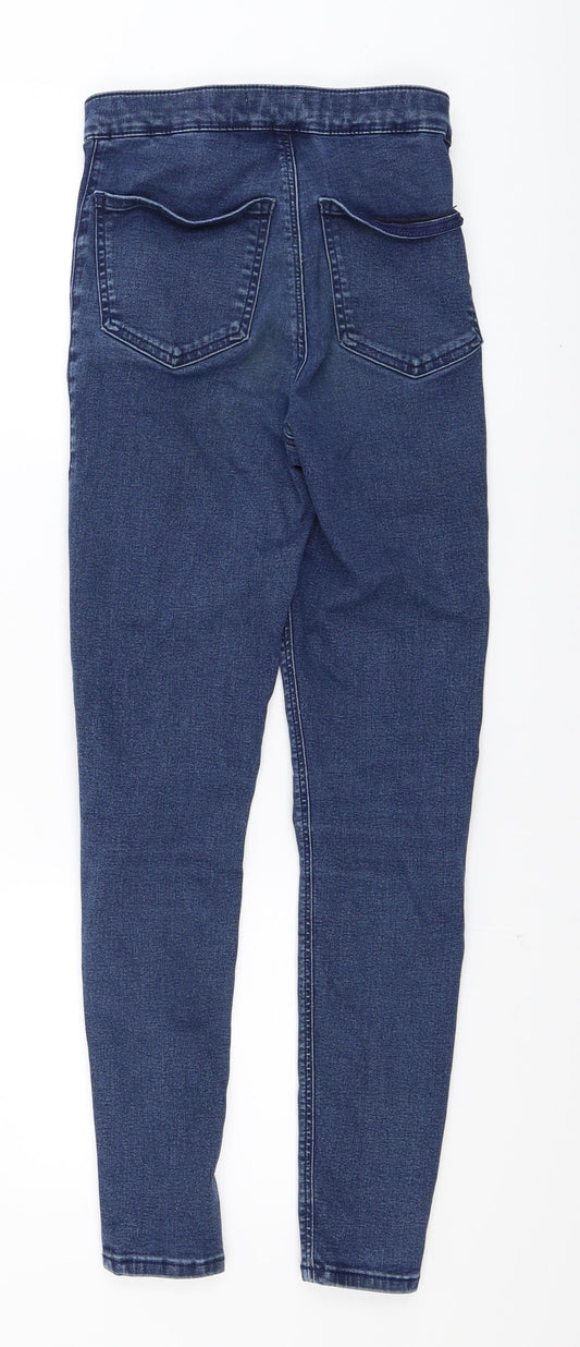 Mens UK Size 28 in Topshop MOTTO Slim Fit Skinny Blue Jeans