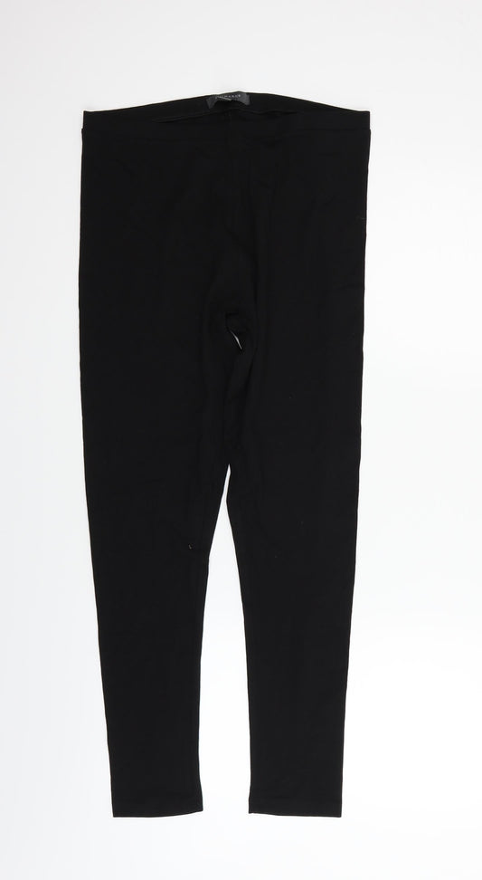 Womens UK Size M Primark Regular Fit Jegging Black Trousers