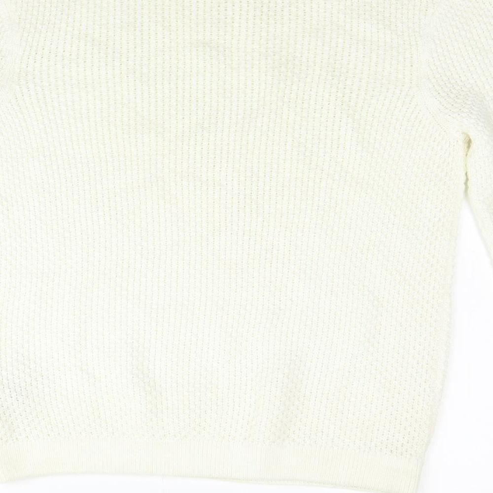 Topman Womens Silver Pullover Jumper Size S