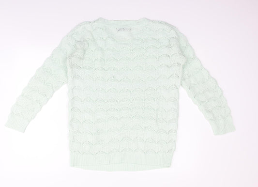 Atmosphere Womens Green Pullover Jumper Size 8