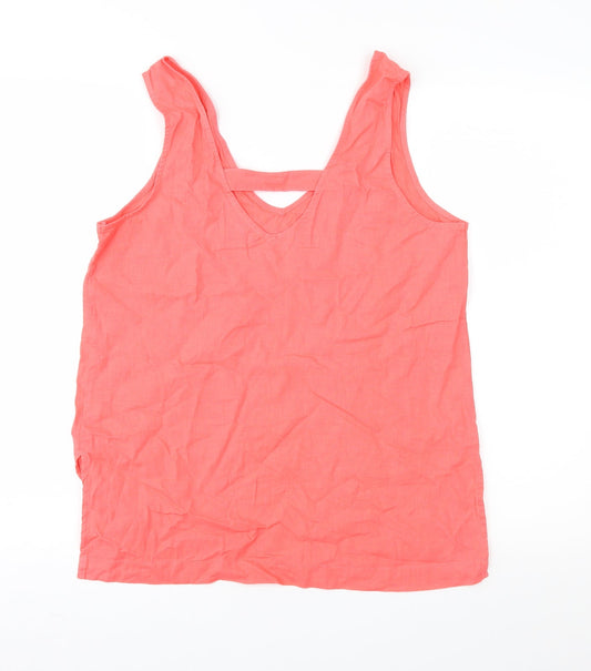 Primark Womens Pink Basic Blouse Size 12