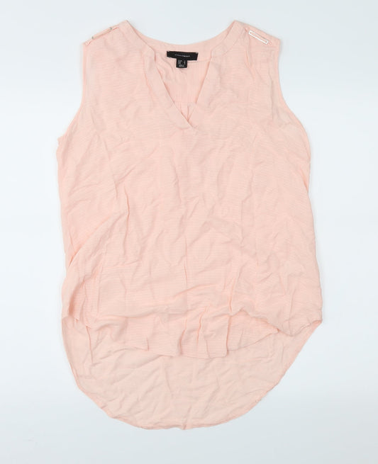 Womens UK Size 10 Atmosphere Pink Basic Blouse