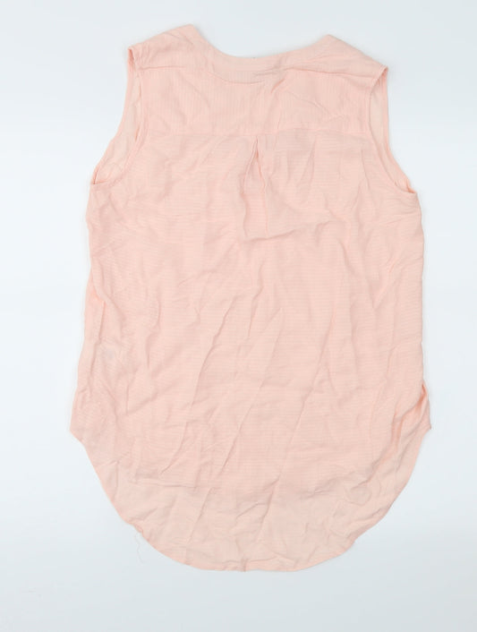 Womens UK Size 10 Atmosphere Pink Basic Blouse