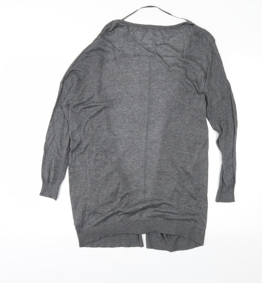 Atmosphere Womens Grey Cardigan Jumper Size 8
