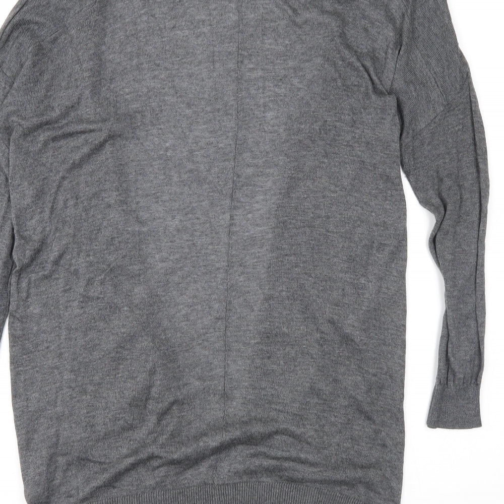 Atmosphere Womens Grey Cardigan Jumper Size 8