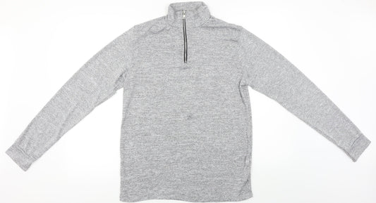 Boohoo Womens Grey Pullover Jumper Size M