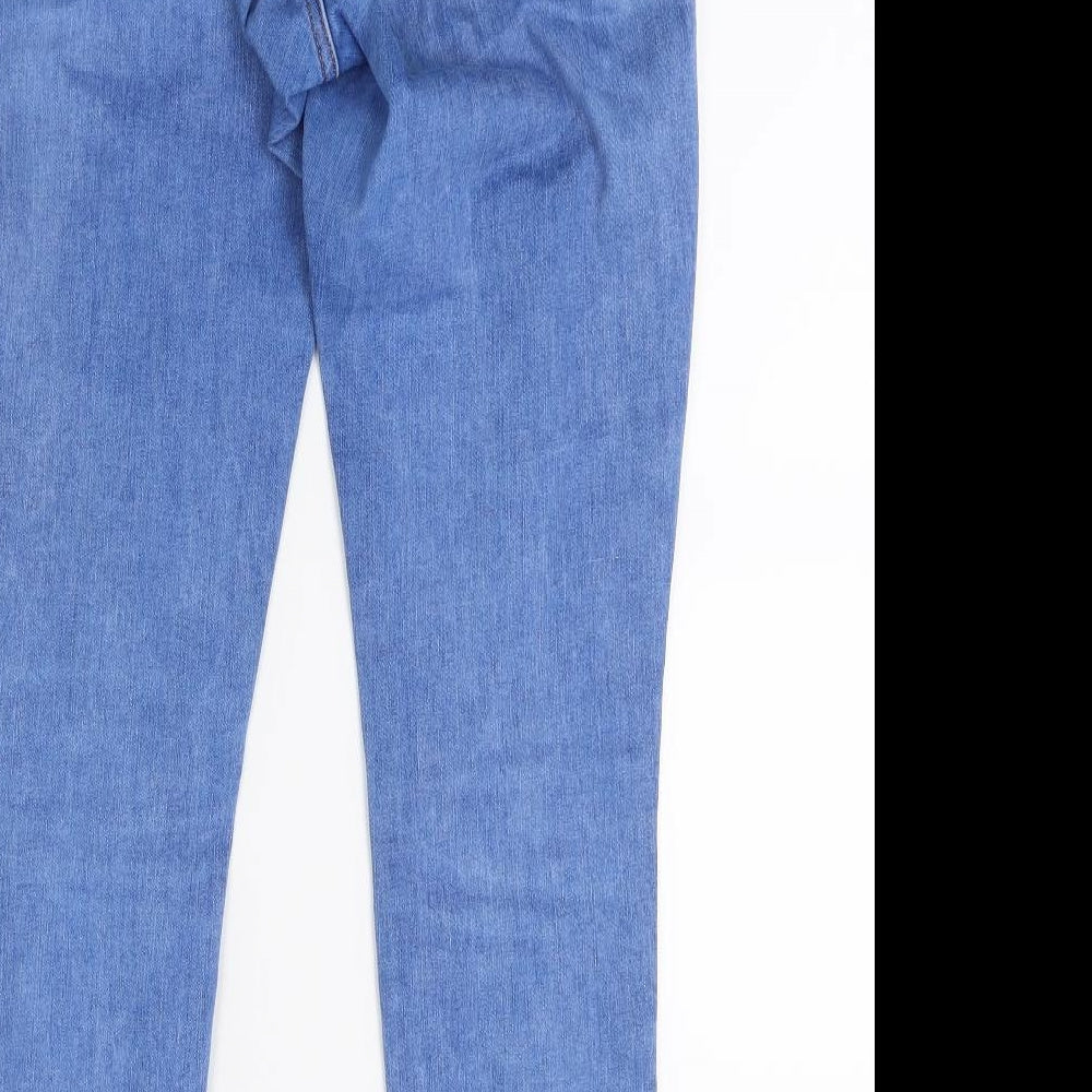 Womens UK Size 28 Gap Regular Fit Skinny Blue Jeans
