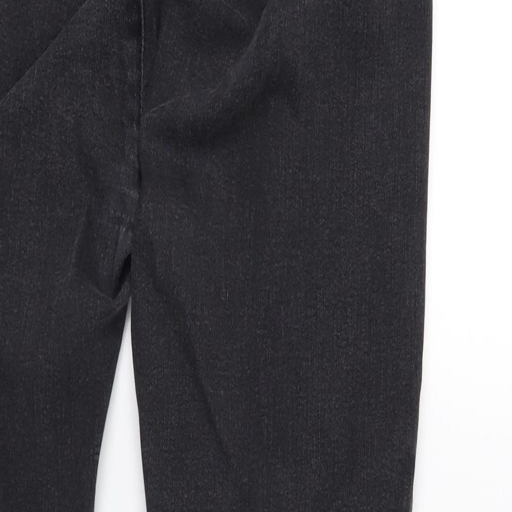 Miss Selfridge Mens Black Denim Jegging Jeans Size 16 L24 in