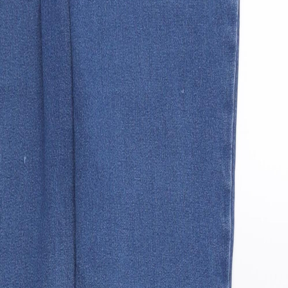 Primark Womens Blue Denim Skinny Jeans Size 10 L31 in