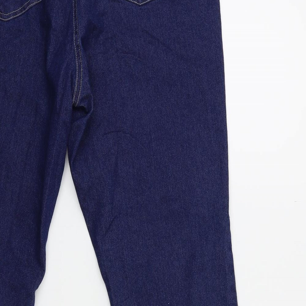 Damart Womens Blue Denim Skinny Jeans Size 34 in L26 in